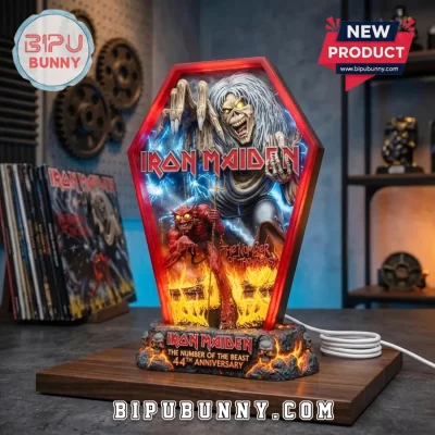 Iron Maiden The Number of the Beast 44th Anniversary LED Resin Lamp Iron Maiden The Number of the Beast 44th Anniversary LED Resin Lamp