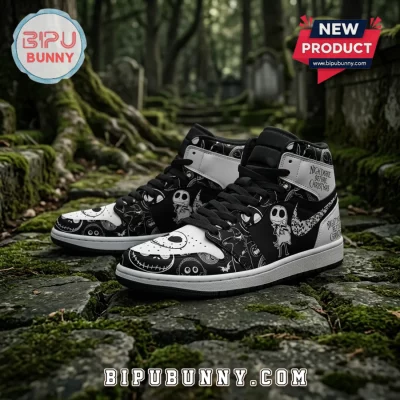 Jack Skellington Nightmare Before Christmas High Top Sneakers