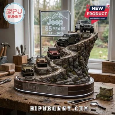 Jeep 85 Years 1941-2026 Diorama Acrylic Plaque