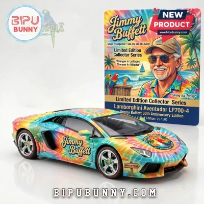 Jimmy Buffett 50th Anniversary Lamborghini Diecast Model