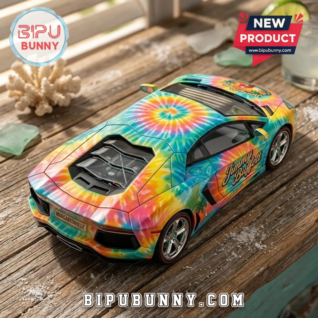 Jimmy Buffett 50th Anniversary Lamborghini Diecast Model Jimmy Buffett 50th Anniversary Lamborghini Diecast Model