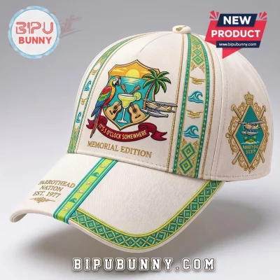 Jimmy Buffett It’s 5 O’Clock Somewhere Memorial Cap