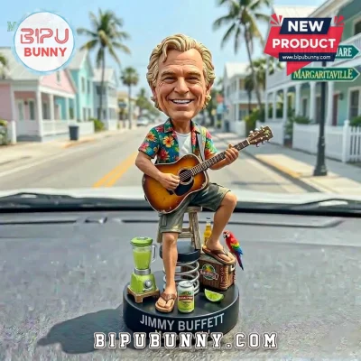 Jimmy Buffett Tropical Musician Resin Bobblehead Jimmy Buffett Tropical Musician Resin Bobblehead