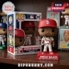 Jordan Walker Funko Pop vinyl figure wearing a Cardinals uniform and red cap, displayed with its original window box.!