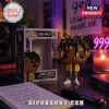 Juice WRLD 999 Funko Pop Rocks Vinyl Figure standing beside its branded collector box on a desk with handwritten lyrics.