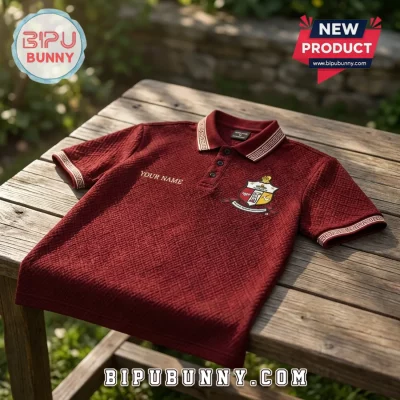Kappa Alpha Psi Custom Name Polo Shirt