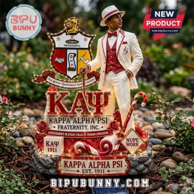 Kappa Alpha Psi Premium Sculpted Solar Garden Light Kappa Alpha Psi Premium Sculpted Solar Garden Light