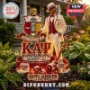 Kappa Alpha Psi fraternity commemorative statue featuring a man in a formal suit and a LED-lit emblem with Greek letters.!