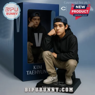 Kim Taehyung BTS Los Angeles Dodgers Acrylic Plaque