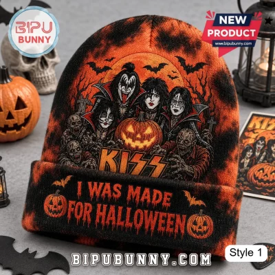 KISS Band Halloween Beanie Hat 2026