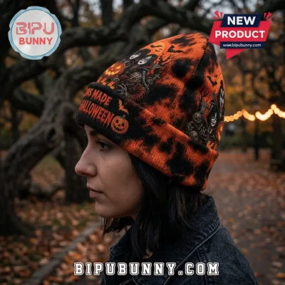 KISS Band Tie-Dye Beanie Hat