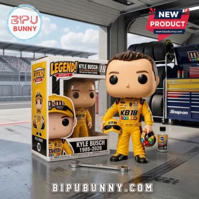 Kyle Busch KB18 Legacy Memorial 2026 Limited Edition Vinyl Figure