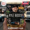 Kyle Busch NASCAR Tribute 1985-2026 Whiskey Glass