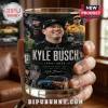 Kyle Busch NASCAR Tribute 1985-2026 Whiskey Glass