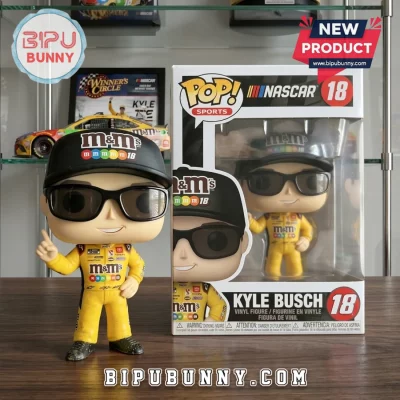 Kyle Busch No. 18 NASCAR Funko Pop Vinyl Figure