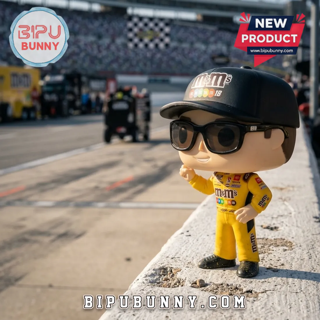Kyle Busch No. 18 NASCAR Funko Pop Vinyl Figure Kyle Busch No. 18 NASCAR Funko Pop Vinyl Figure