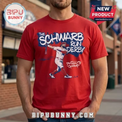 Kyle Schwarber Philadelphia Phillies Schwarbomb Red T-Shirt