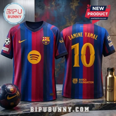 Lamine Yamal FC Barcelona 2026/27 Home Football Jersey Lamine Yamal FC Barcelona 2026/27 Home Football Jersey