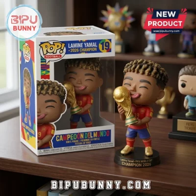 Lamine Yamal Spain 2026 Champion Vinyl Figure