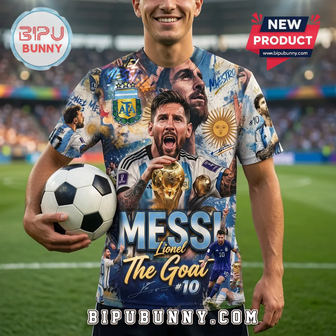 Lionel Messi Argentina World Cup 2026 Champion Shirt Lionel Messi Argentina World Cup 2026 Champion Shirt