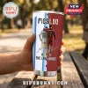 Stainless steel tumbler featuring Lionel Messi and Cristiano Ronaldo with text reading MESIDO and THE LAST DANCE.!