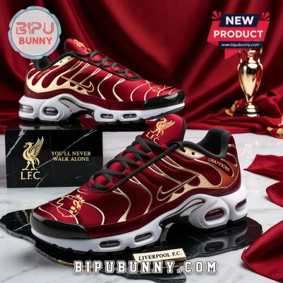 Liverpool FC Air Max Plus Red Gold Air Max Plus Sneakers