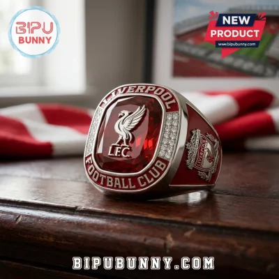 Liverpool Football Club Red Stone Championship Ring