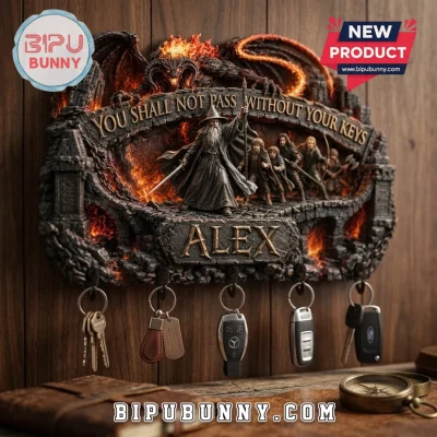 Lord of the Rings Gandalf Sculpted Wall Key Rack