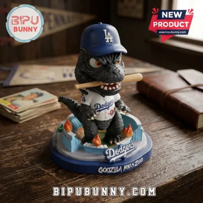 Los Angeles Dodgers Godzilla Minus Zero Sculpted Figurine