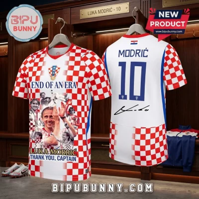 Luka Modric Croatia National Team End Of An Era Soccer Jersey