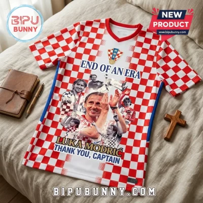 Luka Modric Croatia National Team End Of An Era Soccer Jersey