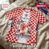 Luka Modric tribute jersey featuring red and white checkers, collage of Modric photos, and End of an Era text graphic.!