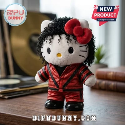 Michael Jackson x Hello Kitty Thriller Plush Doll