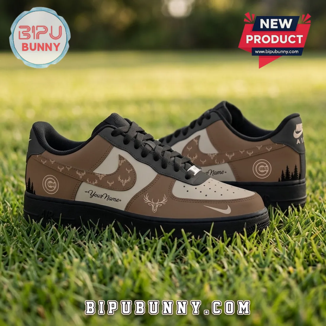 MLB Team Hunting Season Edition Custom Nike Air Force 1 Sneakers MLB Team Hunting Season Edition Custom Nike Air Force 1 Sneakers