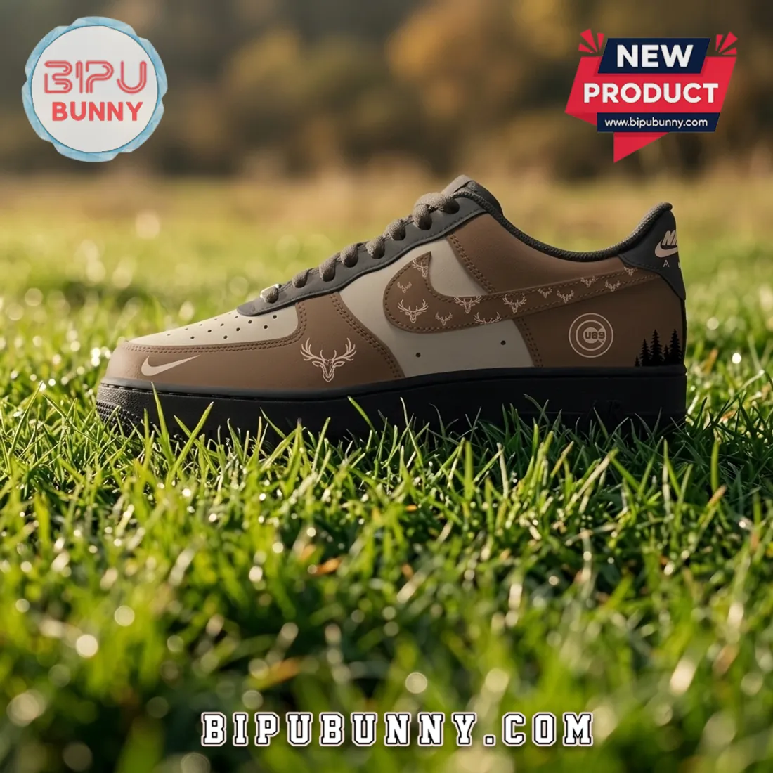 MLB Team Hunting Season Edition Custom Nike Air Force 1 Sneakers MLB Team Hunting Season Edition Custom Nike Air Force 1 Sneakers