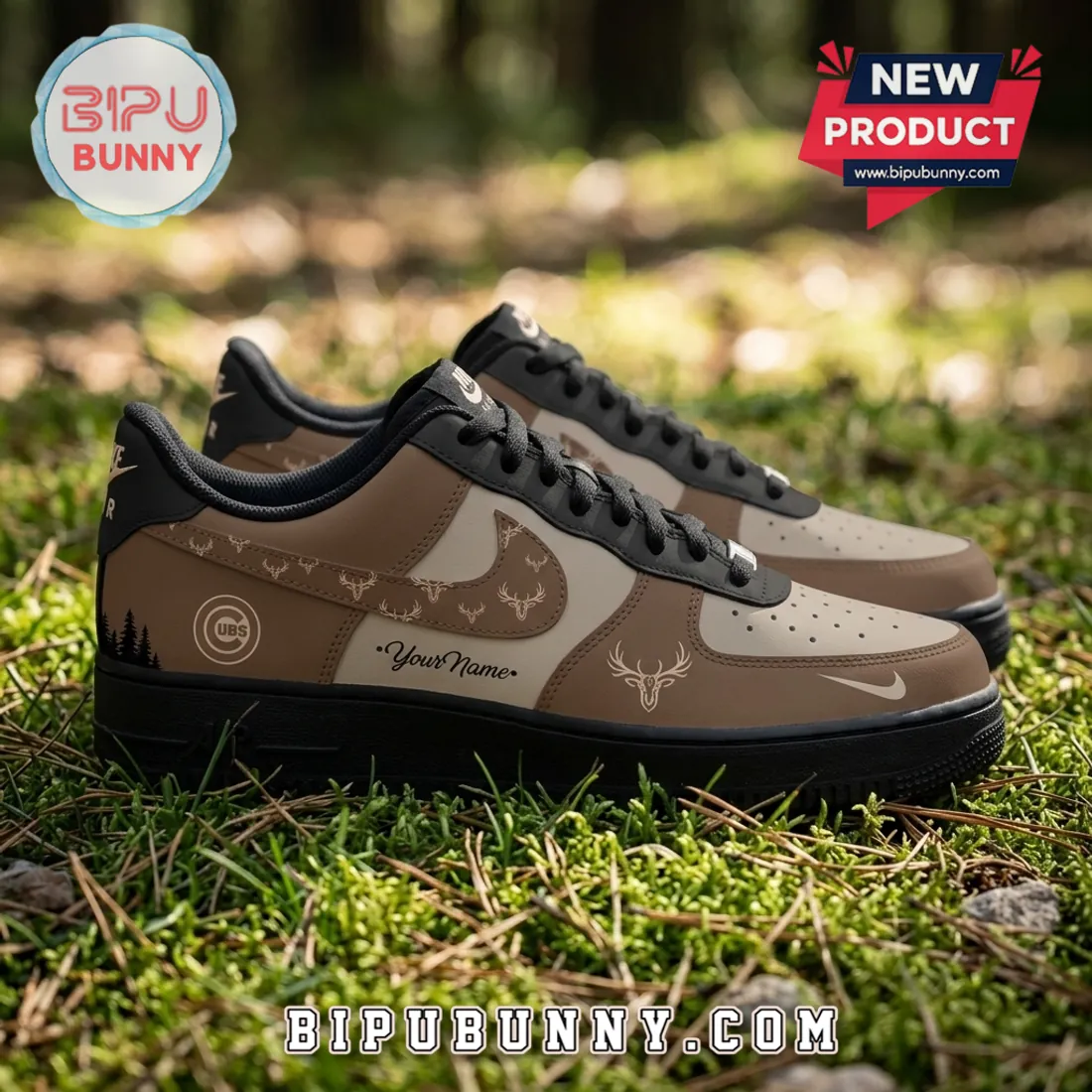 MLB Team Hunting Season Edition Custom Nike Air Force 1 Sneakers MLB Team Hunting Season Edition Custom Nike Air Force 1 Sneakers