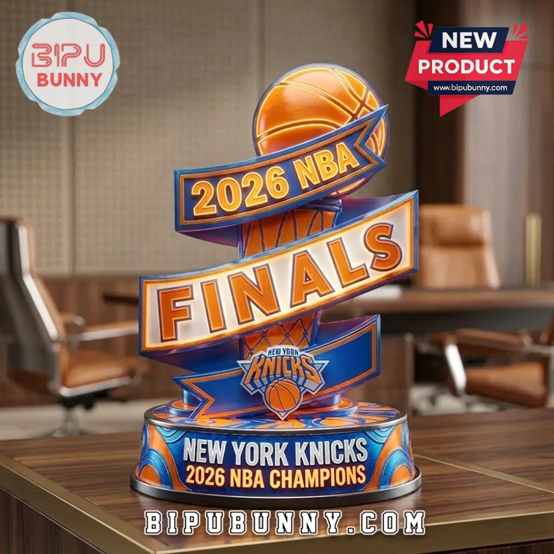 New York Knicks 2026 NBA Champions Acrylic Light Box New York Knicks 2026 NBA Champions Acrylic Light Box