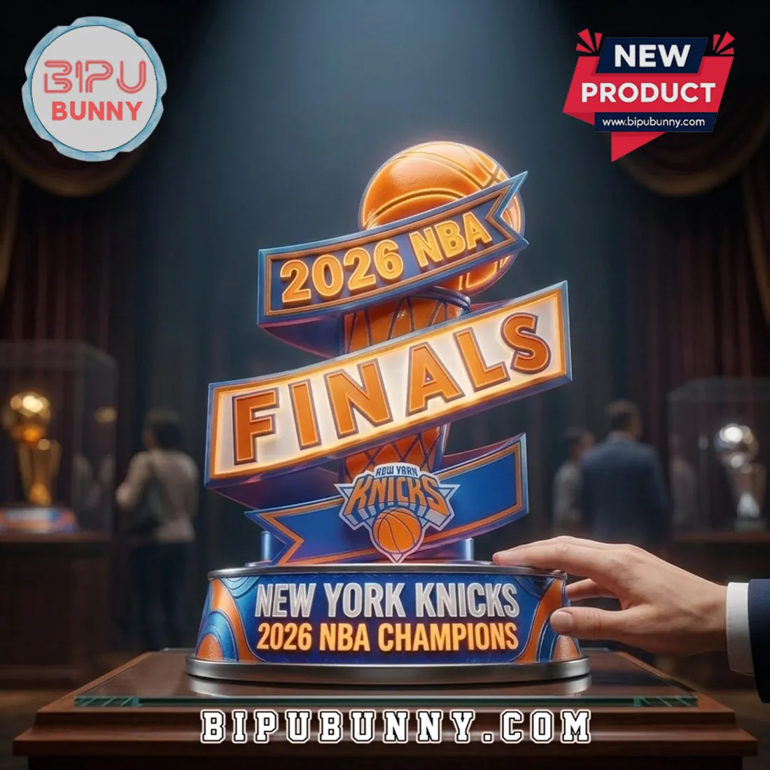 New York Knicks 2026 NBA Champions Acrylic Light Box New York Knicks 2026 NBA Champions Acrylic Light Box