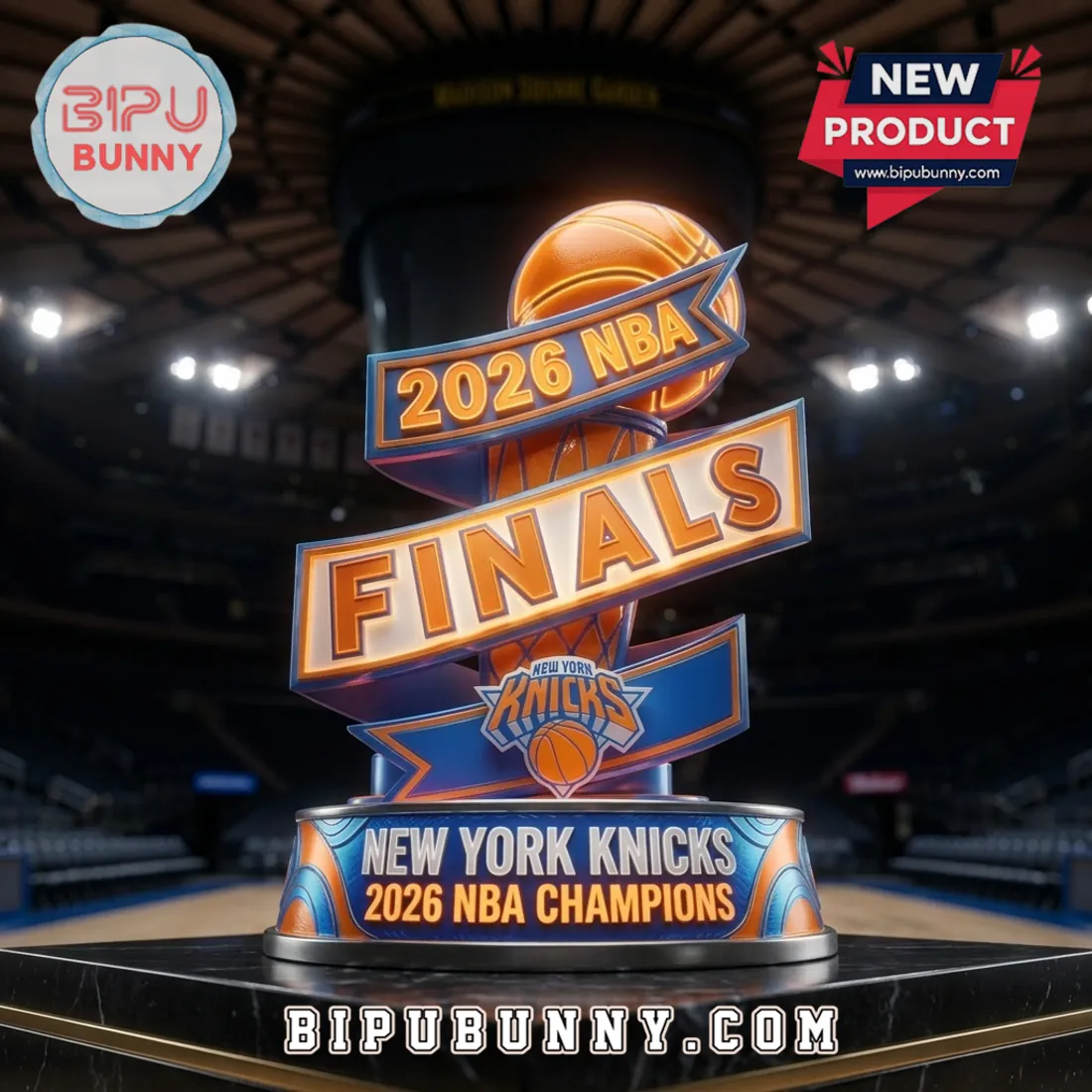 New York Knicks 2026 NBA Champions Acrylic Light Box New York Knicks 2026 NBA Champions Acrylic Light Box