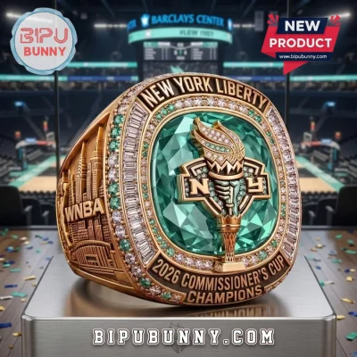 New York Liberty 2026 Commissioner’s Cup Gold Championship Ring