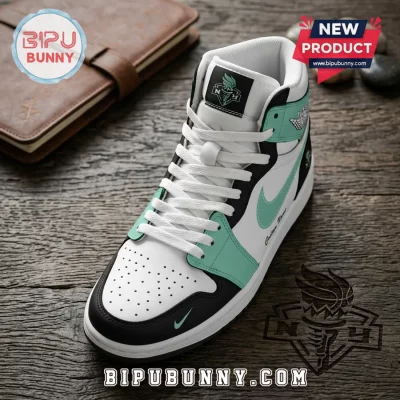 New York Liberty WNBA Custom Nike Air Jordan High Top Sneakers
