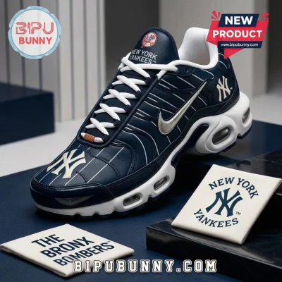 New York Yankees Navy Blue Athletic Sport Shoes