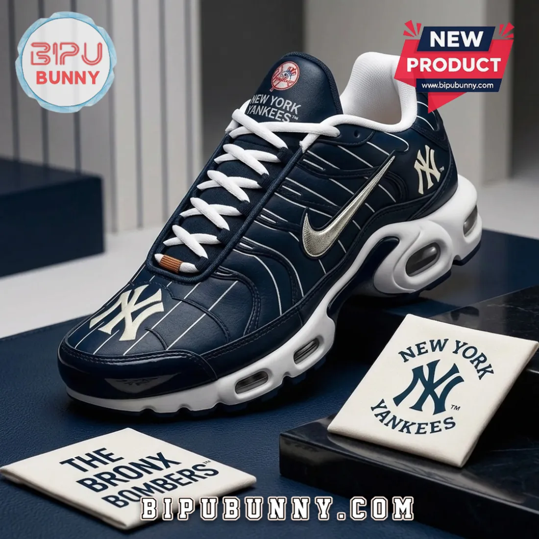 New York Yankees Navy Blue Athletic Sport Shoes New York Yankees Navy Blue Athletic Sport Shoes
