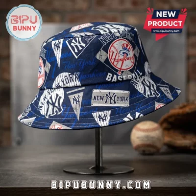 New York Yankees Navy Blue Bucket Hat