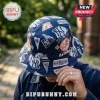 New York Yankees Navy Blue Bucket Hat with all-over team logo print and pinstripe baseball graphics.