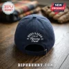 Navy blue baseball cap with white embroidery reading Noah Kahan Live At Fenway Park 2026 and a metal adjustable strap.!