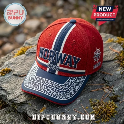 Norway 2026 Embroidered Baseball Cap