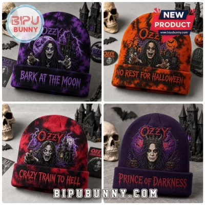 Ozzy Osbourne Halloween Beanie Hat 2026 Ozzy Osbourne Halloween Beanie Hat 2026