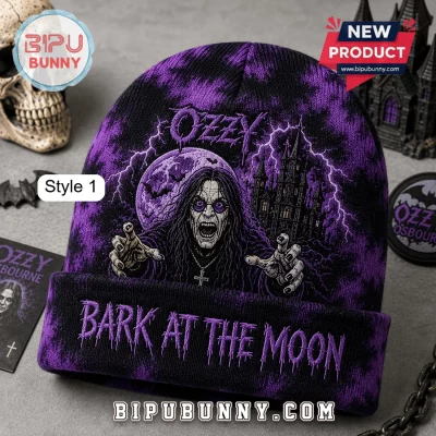 Ozzy Osbourne Halloween Beanie Hat 2026