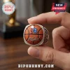 Philadelphia 76ers LeBron James Championship Ring featuring a basketball center, team logo, and number 23 engraving.